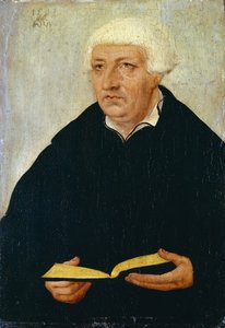 Ritratto di Johannes Bugenhagen da Lucas Cranach