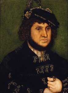 Ritratto di Kurfurst Herzog Johann der Bestandige von Saschen da Lucas Cranach
