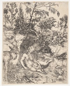La penitenza di San Giovanni Crisostomo da Lucas Cranach d.Æ.