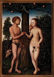Adamo ed Eva da Lucas Cranach the Elder