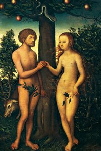 Adamo ed Eva da Lucas Cranach the Elder
