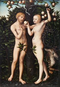Adamo ed Eva da Lucas Cranach the Elder