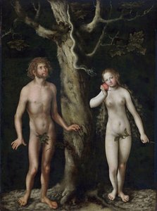 Adamo ed Eva da Lucas Cranach the Elder