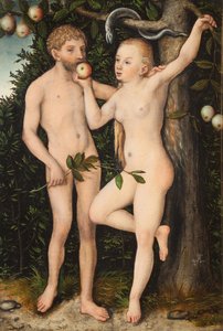 Adamo ed Eva da Lucas Cranach the Elder