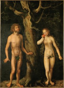 Adamo ed Eva da Lucas Cranach the Elder