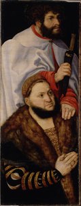 Pala della Vergine, o cosiddetta Pala dei Principi [ala sinistra]. da Lucas Cranach the Elder