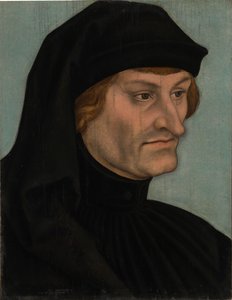 Ritratto di Rudolph Agricola - Ritratto di Geiler von Keisersberg da Lucas Cranach the Elder