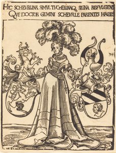 Ex libris di Scheurl e Tucher da Lucas Cranach the Elder