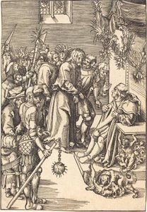 Cristo davanti a Caifa da Lucas Cranach the Elder