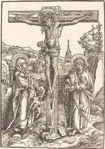 Cristo sulla croce tra la Vergine e San Giovanni