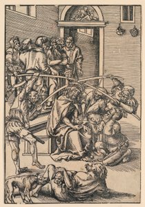 Incoronazione di spine, illustrazione da "La Passione" da Lucas Cranach the Elder