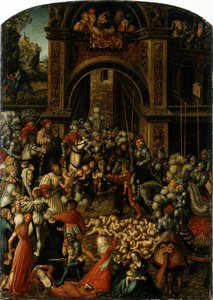 Tedesco: Bethlehemitischer Kindermort Il massacro degli innocenti da Lucas Cranach the Elder