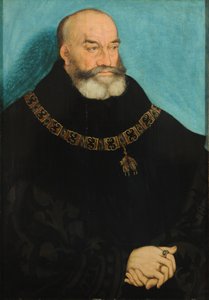 Tedesco: Ritratto di Giorgio il barbuto, duca di Sassonia Ritratto di Giorgio il barbuto, Elettore di Sassonia (1471-1539) da Lucas Cranach the Elder