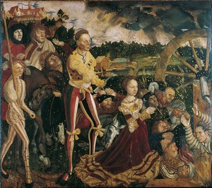 Tedesco: Katharinenaltar (Mitteltafel) Pala d