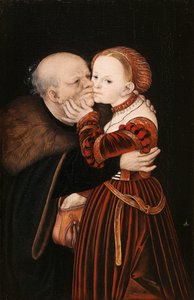 Tedesco: Ungleiches Paar / Der alte Narr Amanti male assortiti / Il vecchio sciocco