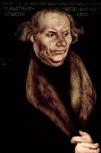 Hans Luther (1459-1530), padre di Martin Lutero da Lucas Cranach the Elder