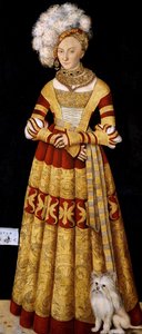 Duchessa Katharina von Mecklenburg da Lucas Cranach the Elder