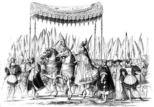 Processione imperiale da Lucas Cranach the Elder