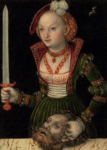 Giuditta con la testa di Oloferne da Lucas Cranach the Elder