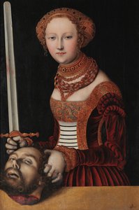 Giuditta con la testa di Oloferne da Lucas Cranach the Elder