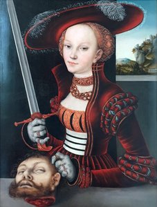 Giuditta con la testa di Oloferne da Lucas Cranach the Elder