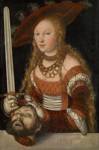 Giuditta con la testa di Oloferne da Lucas Cranach the Elder