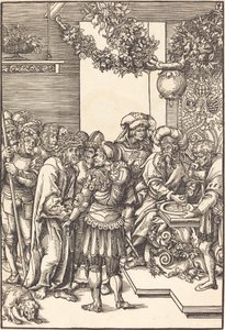 Pilato si lava le mani da Lucas Cranach the Elder