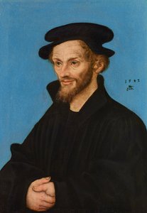 Ritratto di Philipp Melantone da Lucas Cranach the Elder