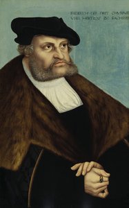 Ritratto di Federico III, Elettore di Sassonia 1463-1525 da Lucas Cranach the Elder