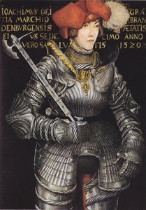 Ritratto di Gioacchino II di Brandeburgo come principe elettore da Lucas Cranach the Elder