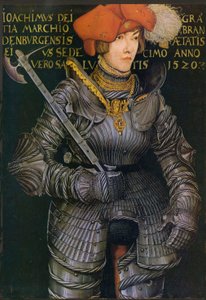 Ritratto di Gioacchino II di Brandeburgo come principe elettore da Lucas Cranach the Elder
