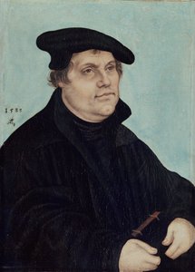 Ritratto di Martin Lutero da Lucas Cranach the Elder