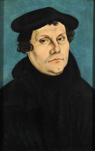 Ritratto di Martin Lutero da Lucas Cranach the Elder