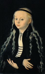 Ritratto di una giovane ragazza (presumibilmente un ritratto di Magdalena Luther)