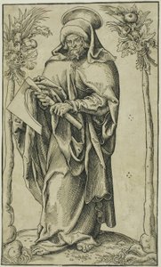 San Mattia, da Cristo, gli Apostoli e San Paolo da Lucas Cranach the Elder