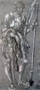 San Giorgio, c1504-1553 da Lucas Cranach the Elder
