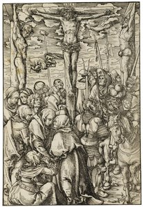 La crocifissione da Lucas Cranach the Elder