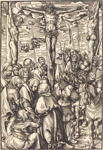 La crocifissione da Lucas Cranach the Elder