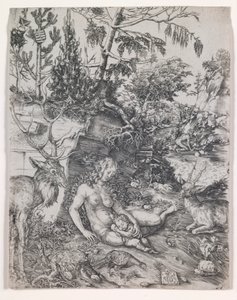 La penitenza di San Giovanni Crisostomo da Lucas Cranach the Elder