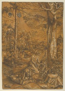 La penitenza di San Girolamo, 1509 da Lucas Cranach the Elder