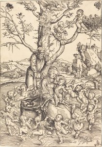 Il riposo durante la fuga in Egitto da Lucas Cranach the Elder