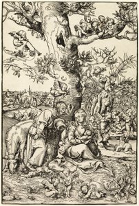 Il resto della fuga in Egitto da Lucas Cranach the Elder