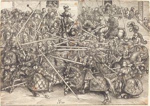 Il terzo torneo da Lucas Cranach the Elder