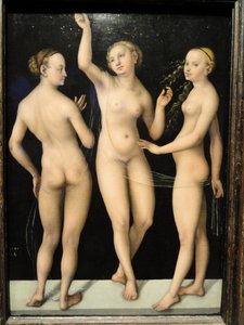Le tre grazie da Lucas Cranach the Elder