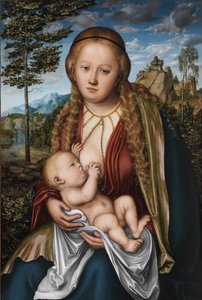 La Vergine che allatta il Bambino