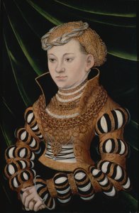 Ritratto della principessa Margherita di Sassonia da Lucas Cranach the Elder and workshop