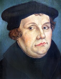 1570 Cranach d.J. Ritratto di Martin Lutero anagoria da Lucas Cranach the Younger
