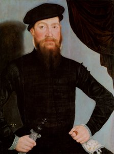 Tedesco: Ritratto maschile Ritratto maschile da Lucas Cranach the Younger