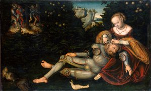 Sansone e Dalila da Lucas Cranach the Younger