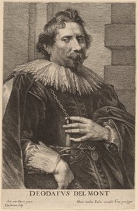 Deodat Delmont da Lucas Emil Vorsterman after Sir Anthony van Dyck